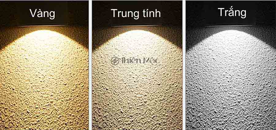 ba loại ánh sáng đèn thông dụng