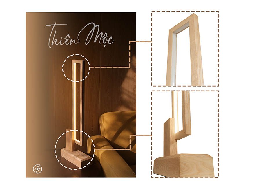 đèn bàn trang tri thiết kế độc đáo